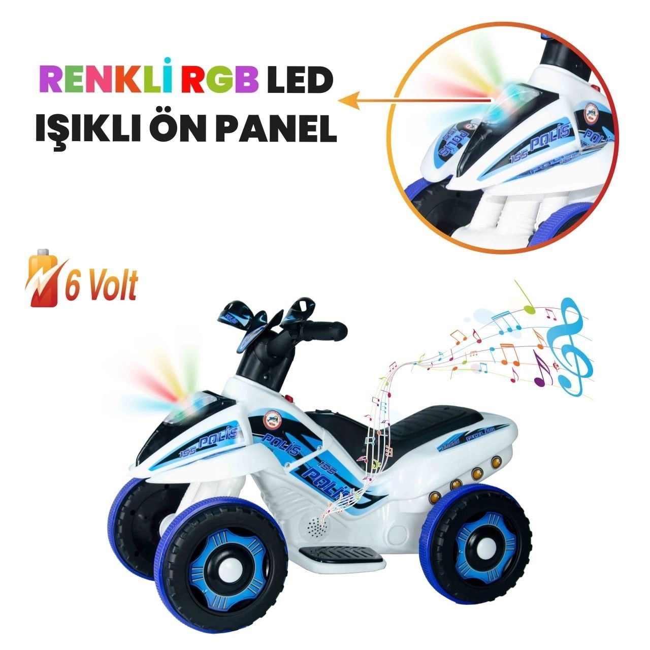 VaVbaby%20Crazy%20Cross%20Akülü%20Motor%20ATV%206v%20Beyaz-Mavi